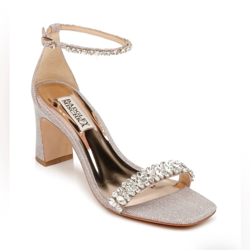 Badgley Mischka Harriet Block Heel Sandal